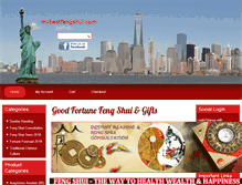 Tablet Screenshot of mybestfengshui.com